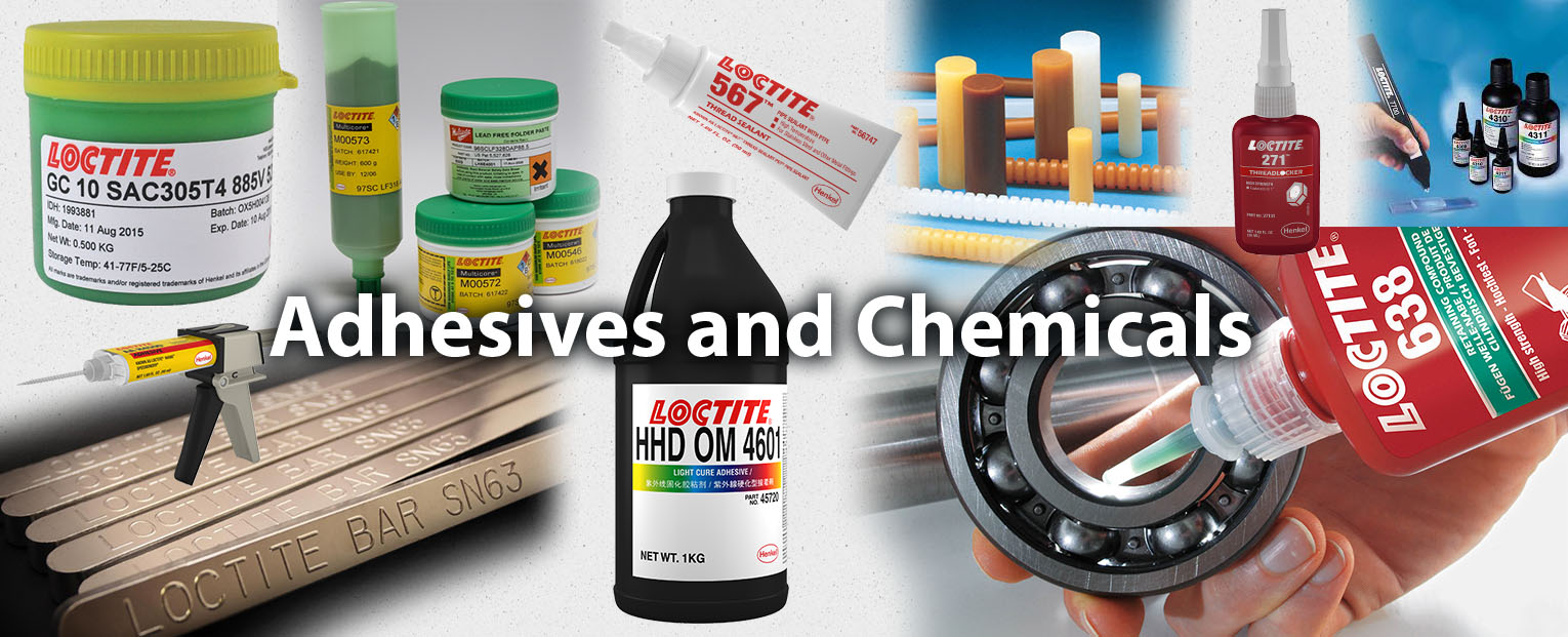 Adhesives and Chemicals header